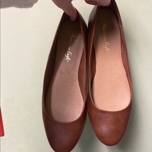 American Eagle Outfitters Women's Brown Flats